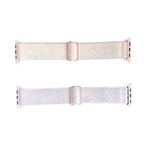 Stretchy‎ Band Compatible with Apple iWatch Series 7/6/5/3/SE - 2 Pack